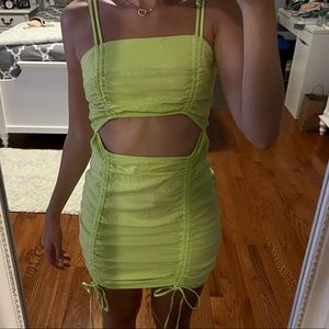 🚨SOLD🚨Neon Green Dress